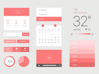 10 Free Flat UI Kits