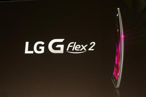CES2015:弯曲的G3来了！LG发布Flex 2手机