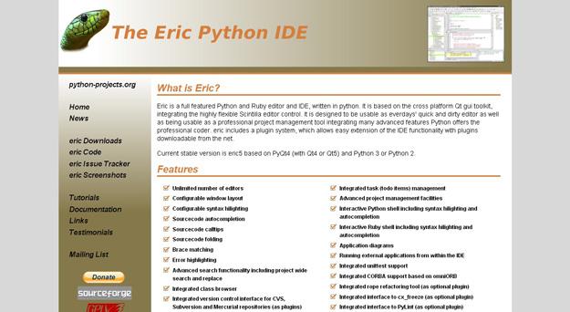 The Eric Python IDE