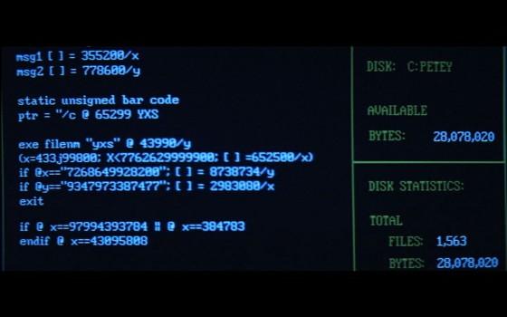那些出现在电影中的程序代码 - 51CTO.COM
