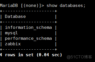 zabbix-server 的安装_数据库