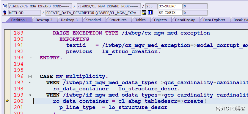ABAP RTTC动态编程在SAP gateway中的应用_ABAP_10