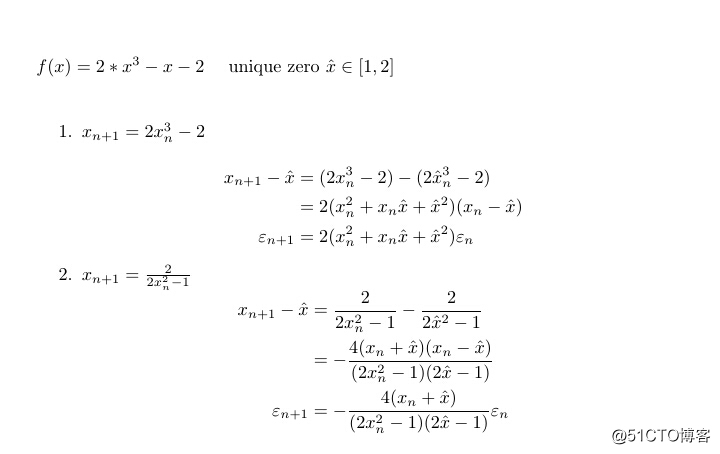 Latex 排版技巧1 数学公式对齐 Mobd68的技术博客 51cto博客