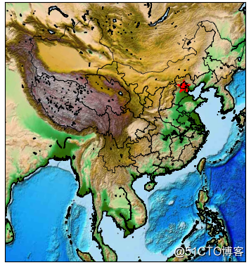 python工具——basemap使用二绘制中国地图_html_06