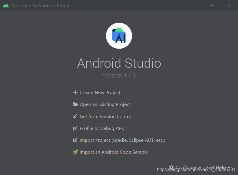 手把手教你Android Studio的安裝與配置_歡迎界面_15