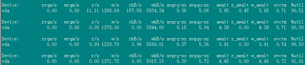 linux wa%過高，iostat查看io狀況_數(shù)據(jù)_04