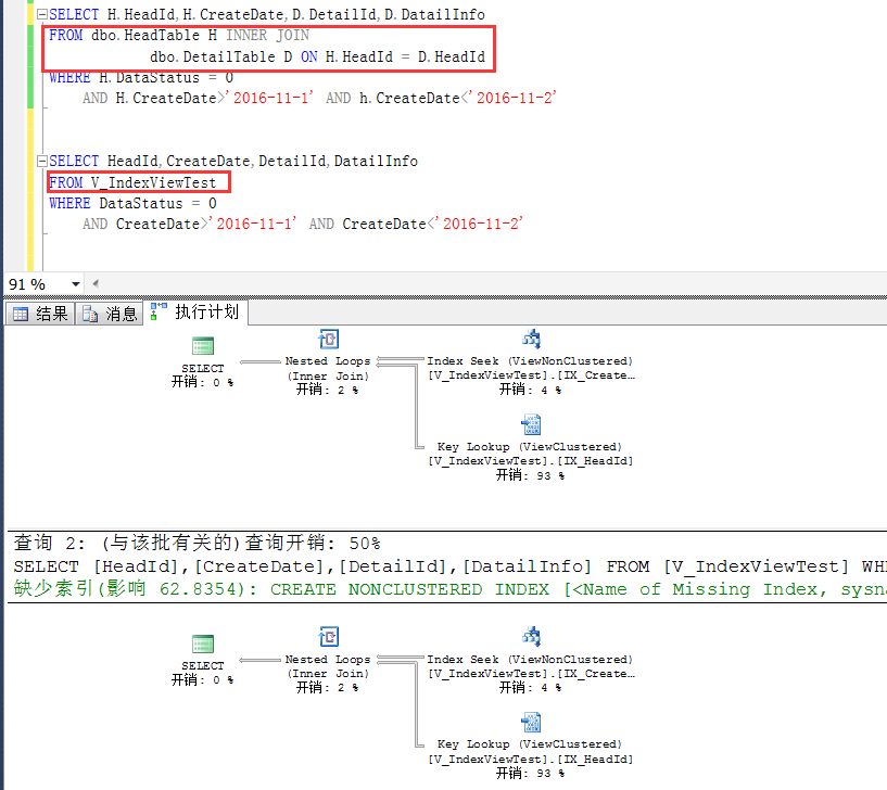 Sql Server索引视图以 物化视图 及索引视图与查询重写 9587987的技术博客 51cto博客