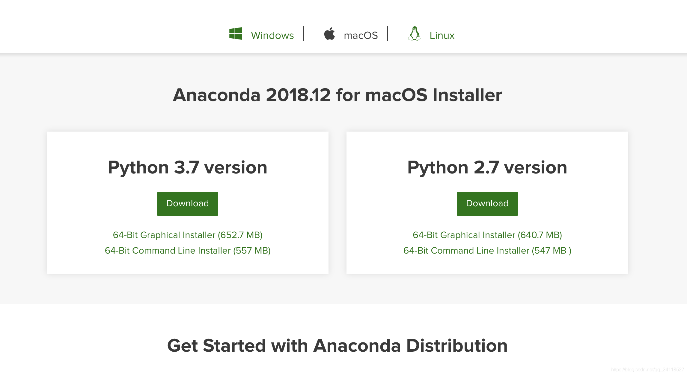 Anaconda安装（MacOS）_anaconda