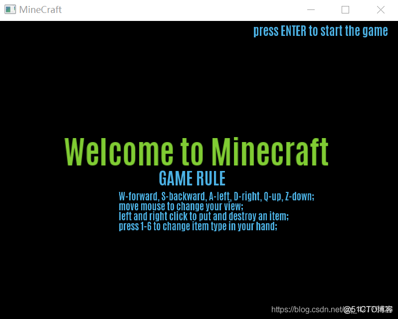 七天写个简易版 Minecraft  - 结题报告（附源代码仓库地址）_游戏