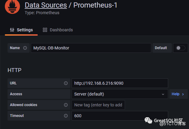 Prometheus+Grafana+钉钉部署一个单机的MySQL监控告警系统_sql_07