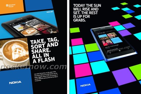 PocketNow.com网站泄露Nokia 800 Sun官方宣传图片