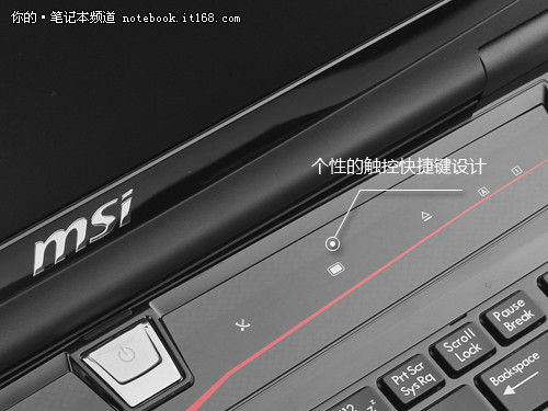 msi GT70键盘面设计
