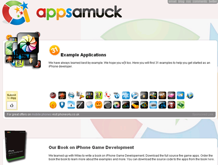 31 iPhone Example Apps