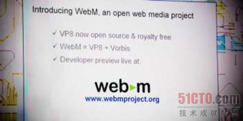 Google开发者大会现场演示WebM标准