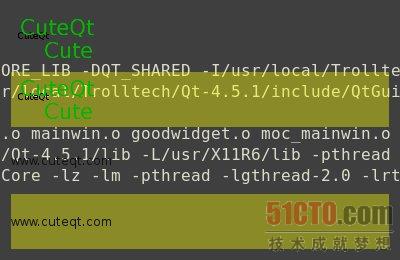Qt Widget 利用 Qt4.5 实现酷炫透明窗体