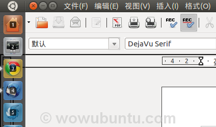 Ubuntu 11.04中为LibreOffice开启全局菜单