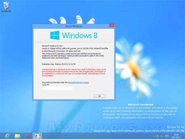 Windows Blue正式名称：Windows 8.1