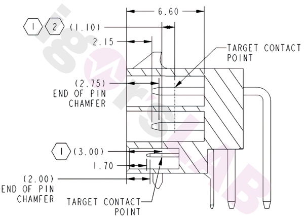 12V-2x6侧视图