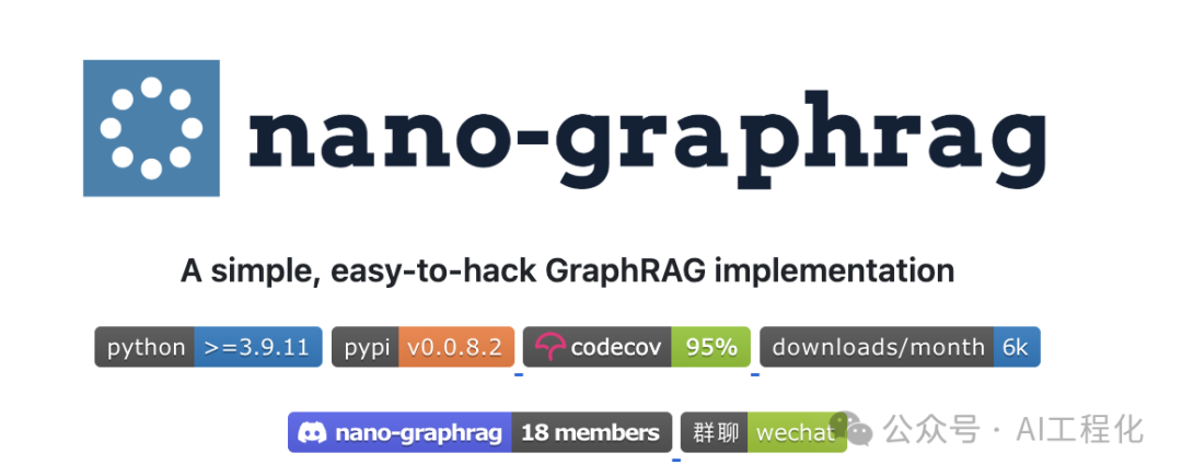 Nano-graphrag: 轻量级、灵活的 GraphRAG 实现-AI.x社区